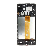 LCD display + Touch Unit + Front Cover for Samsung A125 Galaxy A12 Black (57983113278)