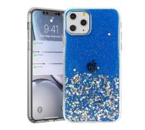 Fusion glue glitter back case silicone for Apple iPhone 13 Pro blue (FSN-GG-IPH-13P-BL)