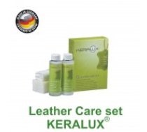 Krāsotas ādas mēbeļu kopšanas līdzekļu komplekts KERALUX® Care set P MINI