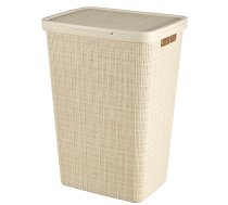 ![CDATA[Veļas kaste Jute 58L 43x34x60cm krēmkrāsā Curver 0808093885 (3253928093013) | SAR_3253928093013  | 3253928093013]]