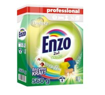 Deluxe Enzo color 8 mazgāšanas reizes/ 560gr Veļas pulveris