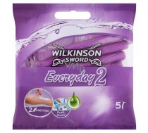 Wilkinson Sword Everyday2 ALOE sieviešu skuvekļi 5gb