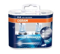 H4 Osram SPULDZE 12V H4 60/55W, 2 gb, Night Breaker Plus, Other Codes: 400832155079, 4008321550798