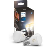 Philips Hue White Ambiance Luster - Viedā LED spuldze, 2 b., E14 Edison skrūve