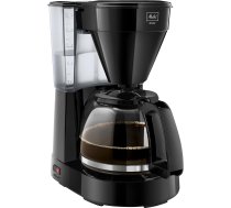 Melitta Easy 1023-02 – FPiliena kafijas automāts ar stikla krūzi, līdz 10 tasēm, pilienu aizbāznis, noņemams grozāms filtrs, melns