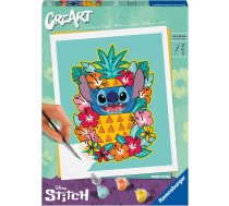 Ravensburger 23933 CreArt – Radošā numuru gleznošanas komplekts Stitch, 24x30 cm,