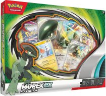 Pokémon Mopex-ex kolekcija – Spēļu kāršu skomplekts, ar 2 hologrāfiskām promo kartēm, lielas izmēra hologrāfisko karti, 4 papildpakām
