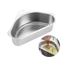 Trabag 304 JH-004 - Nerūsējošā tērauda trīsstūra izlietnes filtrs, sudrabs