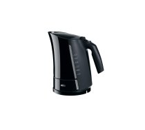 Braun WK 300 AquaExpress - Elektriskā tējkanna, 1,6 l, 2200 W, melna