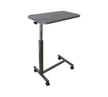 PEPE Mobility - Regulējams ratiņu galds, gultām un dīvāniem, melns, 39T x 71B x 107H cm