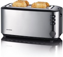 Severin AT 2509 - 4 šķēļu tosteris ar bulciņu turētāju un atsaldēšanas funkciju, 1400 W, melns