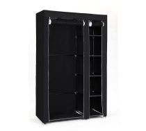 SONGMICS LSF007 XL - Drēbju skapis ar stangu un plauktiem, salokāms, 110 x 45 x 175 cm