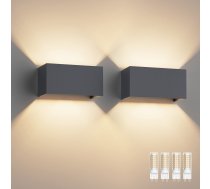 Klighten GW0502-3000K - āra lampas, G9, LED, 18W, 2 gab., balta