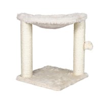 Trixie 44541 - Kaķu skrāpēšanas koks ar mīkstu guļamdobumu, 50 cm, krēmkrāsā