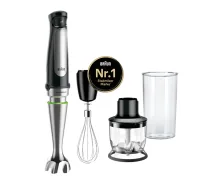 Braun MultiQuick 7 MQ7025X - Rokas blenderis ar ActiveBlade un SplashControl tehnoloģiju, 1000 W