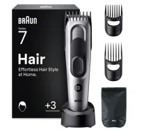 Braun HC7590 - bezvadu matu griežamā mašīna vīriešiem ar 17 garuma iestatījumiem