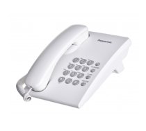 Panasonic KX-TS500PDW telephone Analog telephone White