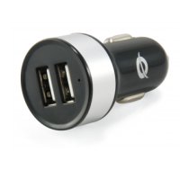 Conceptronic 2-Port USB Car Tablet Charger 2.1A