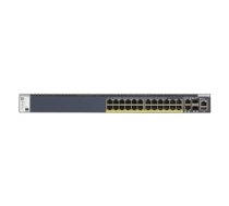Netgear M4300-28G-PoE+ Managed L2/L3/L4 10G Ethernet (100/1000/10000) Power over Ethernet (PoE) 1U Black