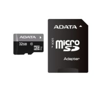 ADATA | Premier UHS-I | 32 GB | MicroSDHC | Flash memory class 10 | Adapter AUSDH32GUICL10-PA1