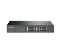 TP-LINK TL-SG1016D network switch Managed L2 Gigabit Ethernet (10/100/1000) Black