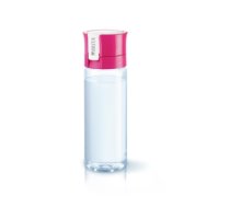 Filter Bottle Brita Fill&Go + 4 pc(s) filter cartridges (0,6l; pink) 1046682