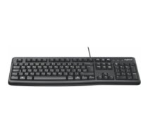 Logitech K120, US keyboard USB QWERTY International EER Black