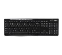Logitech K270 keyboard RF Wireless QWERTY Black