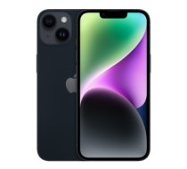 Mobilais Telefons Apple | iPhone 14 | Midnight | 6.1 " | Super Retina XDR | 2532 x 1170 pixels | Apple | A15 Bionic | Internal RAM 4 GB | 128 GB | Dual SIM | Nano-SIM | 3G | 4G | 5G | Main camera resolution 12+12 MP | Secondary camera resolution 12 MP | iOS | 16 | 3279 mAh MPUF3PX/A