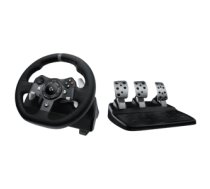 Logitech G920 Steering wheel + Pedals PC,Xbox One Analogue / Digital USB 2.0 Black