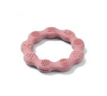 Zobu graužamais elastīgs RING BabyOno 825/02 pink ONO-825.02