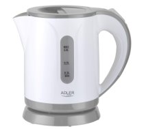 Adler | Kettle | AD 1371g | Electric | 850 W | 0.8 L | Stainless steel/Polypropylene | 360° rotational base | White/Grey AD 1371 grey