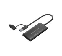 Conceptronic StreamVault BIAN03B karšu lasītājs USB 3.2 Gen 1 (3.1 Gen 1) Type-A Melns