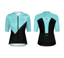 Velo krekls Rock Machine Race Jersey SS WMN, gaiši zila, S RF110512