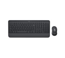 Logitech Signature MK650 Combo For Business keyboard Mouse included RF Wireless + Bluetooth QWERTZ German Graphite