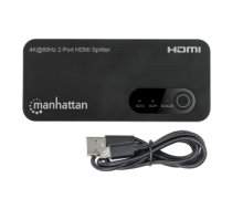 Intellinet 207614 video sadalītājs HDMI 2x HDMI