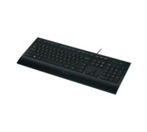 Logitech K280e keyboard USB QWERTY US International Black