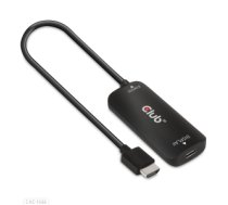 CLUB3D CAC-1336 video kabeļu aksesuārs 1 m HDMI + USB USB Veids-C Melns