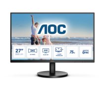 AOC Q27B3MA LED display 68,6 cm (27") 2560 x 1440 pikseļi Quad HD Melns