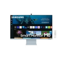 Samsung S32BM80BUU 81,3 cm (32") 3840 x 2160 pikseļi 4K Ultra HD Zils, Balts