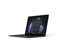 Microsoft Surface Laptop 5 i7-1265U Portatīvais dators 38,1 cm (15") Skārienjūtīgais ekrāns Intel® Core™ i7 16 GB LPDDR5x-SDRAM 256 GB SSD Wi-Fi 6 (802.11ax) Windows 11 Pro Melns