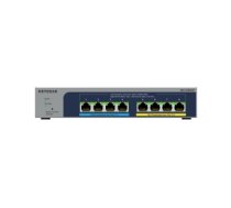 NETGEAR 8-port Ultra60 PoE++ Multi-Gigabit (2.5G) Ethernet Plus Switch Vadīts L2/L3 2.5G Ethernet (100/1000/2500) Power over Ethernet (PoE) Pelēks