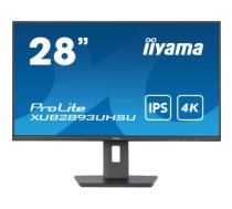 iiyama ProLite 71.1 cm (28") 3840 x 2160 pixels 4K Ultra HD LED Black