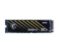 MSI SPATIUM M371 NVME M.2 500GB SSD diskdzinis PCI Express 4.0 3D NAND