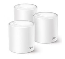 TP-Link Deco X50 (3-pack) Divkāršā frekvenču josla (2.4 GHz / 5 GHz) Wi-Fi 6 (802.11ax) Balts Iekšējs