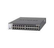 Netgear M4300-24X Managed L3 10G Ethernet (100/1000/10000) 1U Black