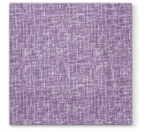 SALVETES 33X33CM LINEN STRUCTURE VIOLET, Paw Decor Collection PL11SDL120424