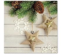 SALVETES 33X33 ECO STARS, Paw Decor Collection PL11TL837000