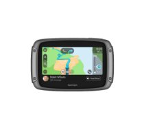 TomTom Rider 550 navigators Fiksēts 10,9 cm (4.3") Skārienjūtīgais ekrāns 280 g Melns