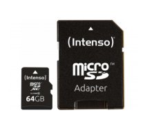 Intenso 64GB MicroSDHC memory card MicroSDXC Class 10